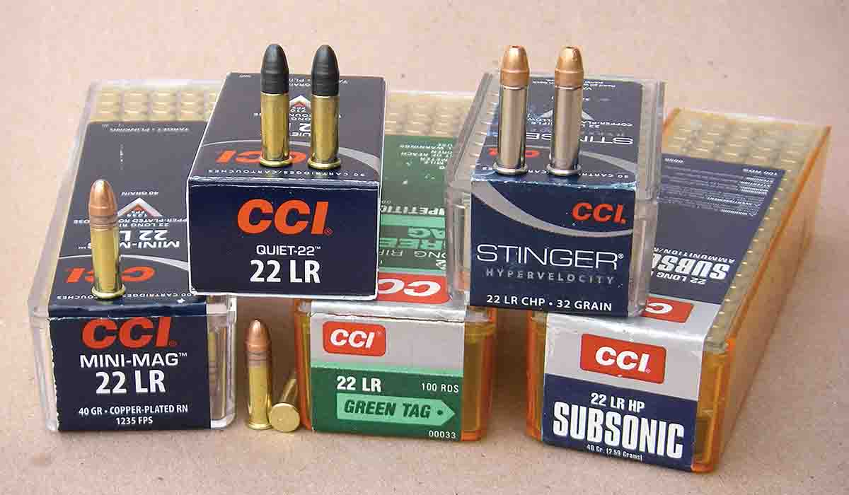 CCI offers several of specialized rimfire loads designed for pests, varmints, plinking, target work and many other shooting applications.